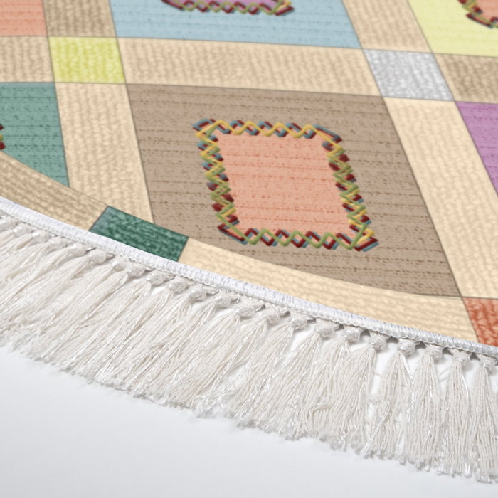 Conceptum Alfombra Mu101 - Powder (90 x 90 cm)
